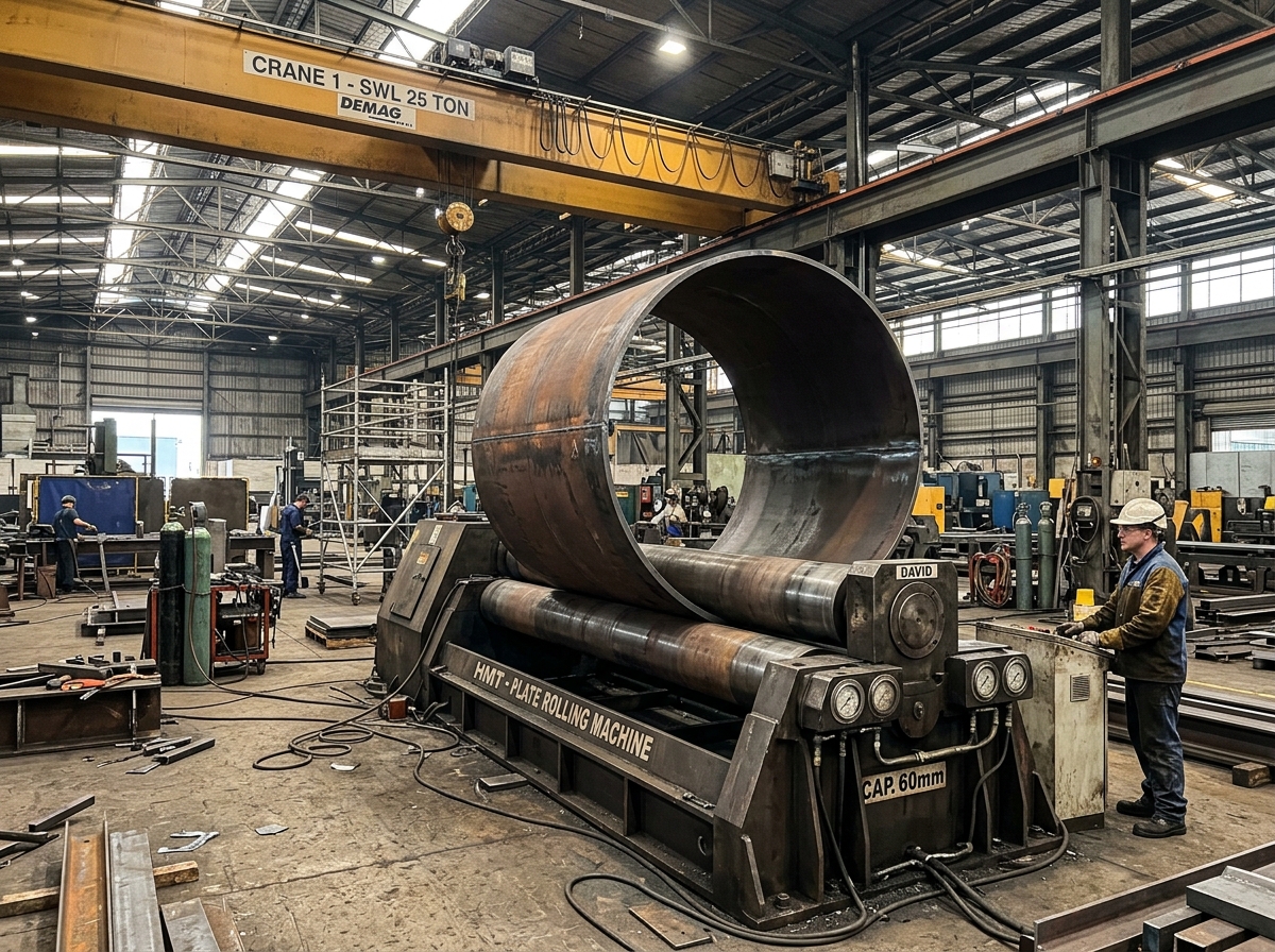 Mesin Roll Plat Tebal PT. Prima Teknik Mandiri Bandung